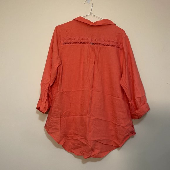 Salmon Blouse - Picture 3 of 10